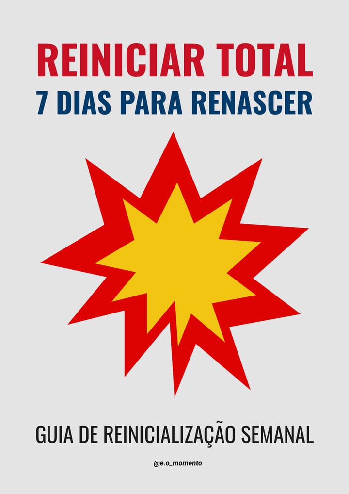 Capa do guia Reiniciar Total: 7 dias para renascer